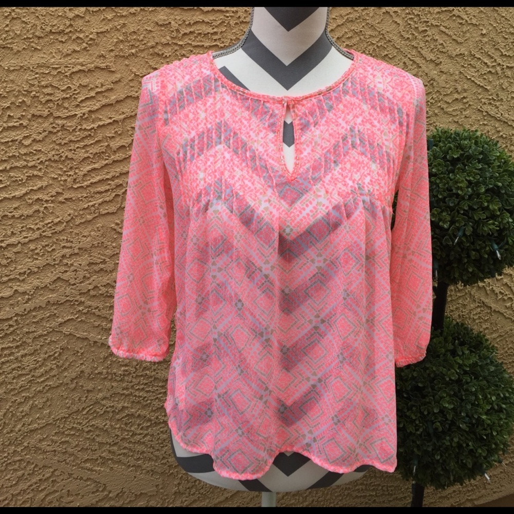 Adorable Heat Soul Sheer Top