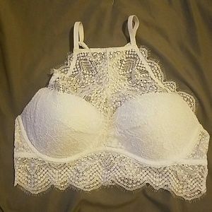 VS PINK high neck bralette