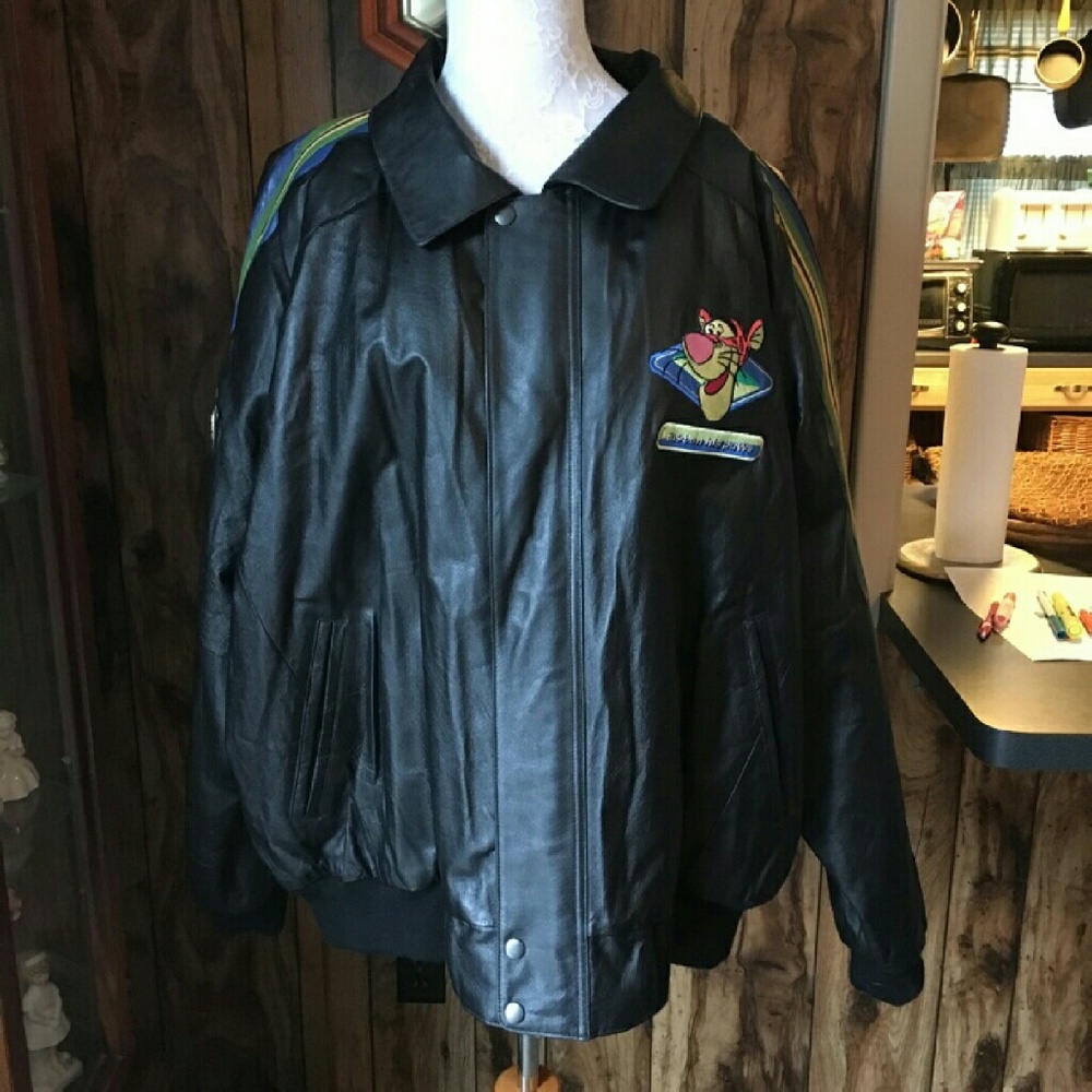 Limited Edition Tigger Leather Jacket..