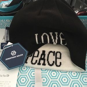 Jonathan Adler reversible beanie hat