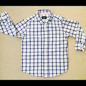 Boys Plaid Dress Shirt