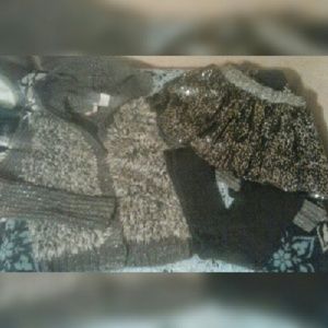 Justice Sequins Skirts,Sweater,Tights 10-12