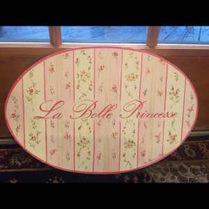 Princess Wall Plaque
