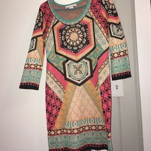 half sleeve sweater dress