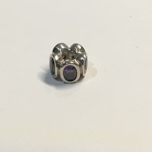 Pandora 925 purple amethyst oval lights charm - Picture 4 of 4