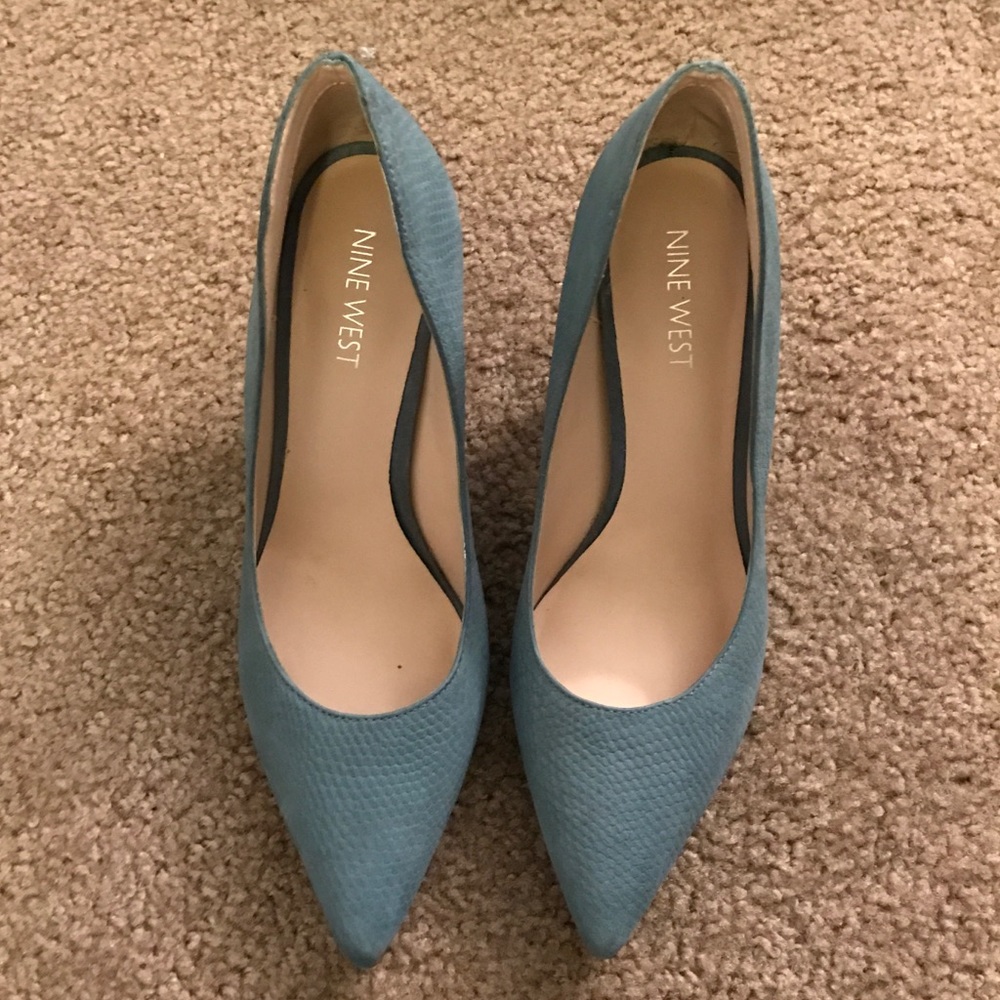 Nine West Pumps blue 5.5