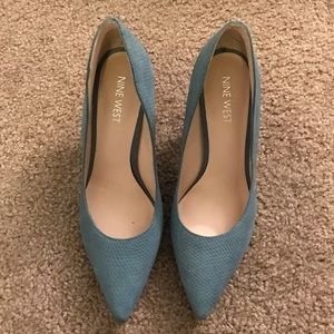 Nine West Pumps blue 5.5