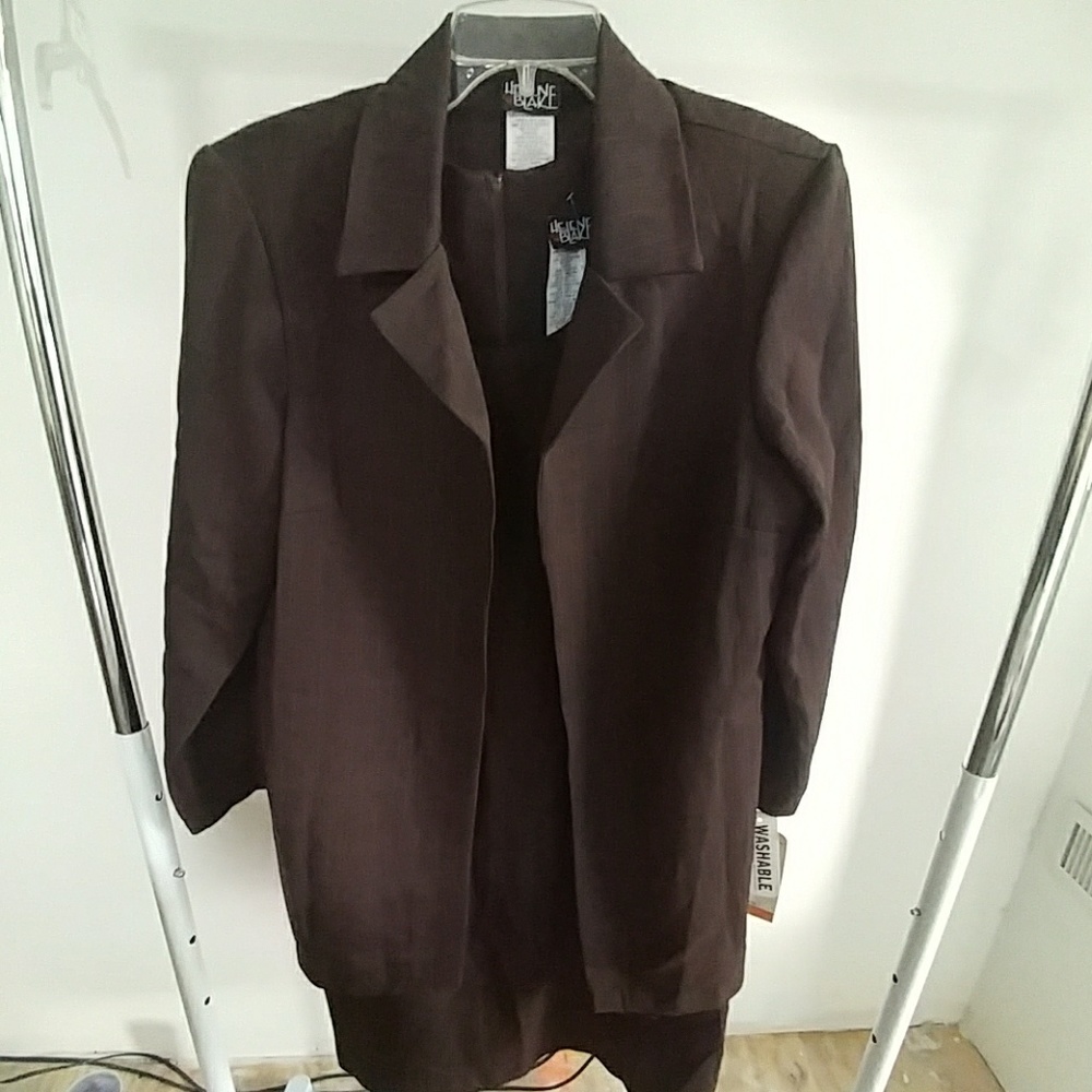 Helene Blake Sleeveless dress with long Blazer.