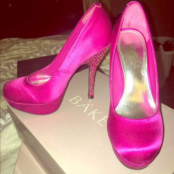 Bakers pink gemstone heels - Picture 1 of 1