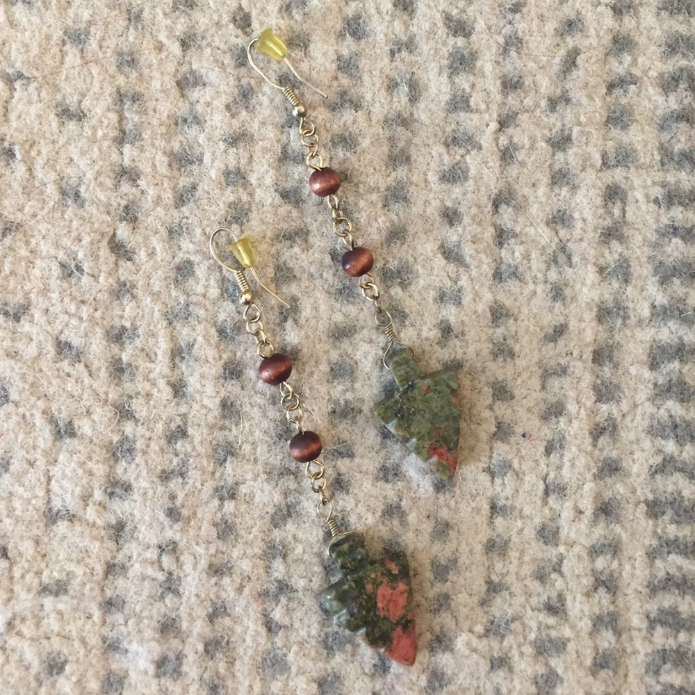 arrow drop earrings