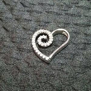 LOWEST PRICE Diamond heart pendant