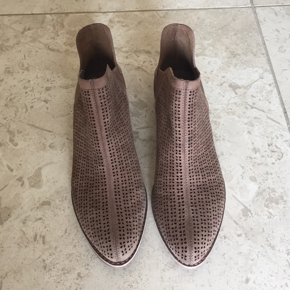 Celena Perforated Bootie