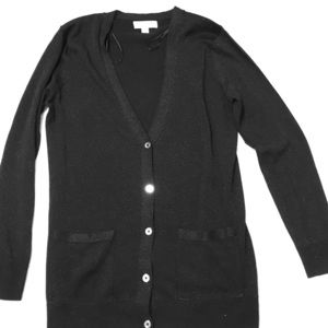 Black sparkly Michael Kora cardigan