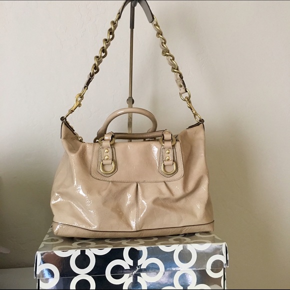 Coach Patent Sabrina satchel - Picture 3 of 4