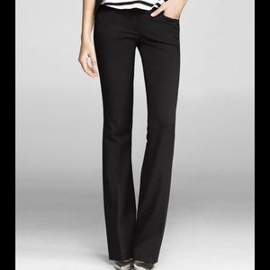 Express Design Studio Black Flare Work Pants Sz 12