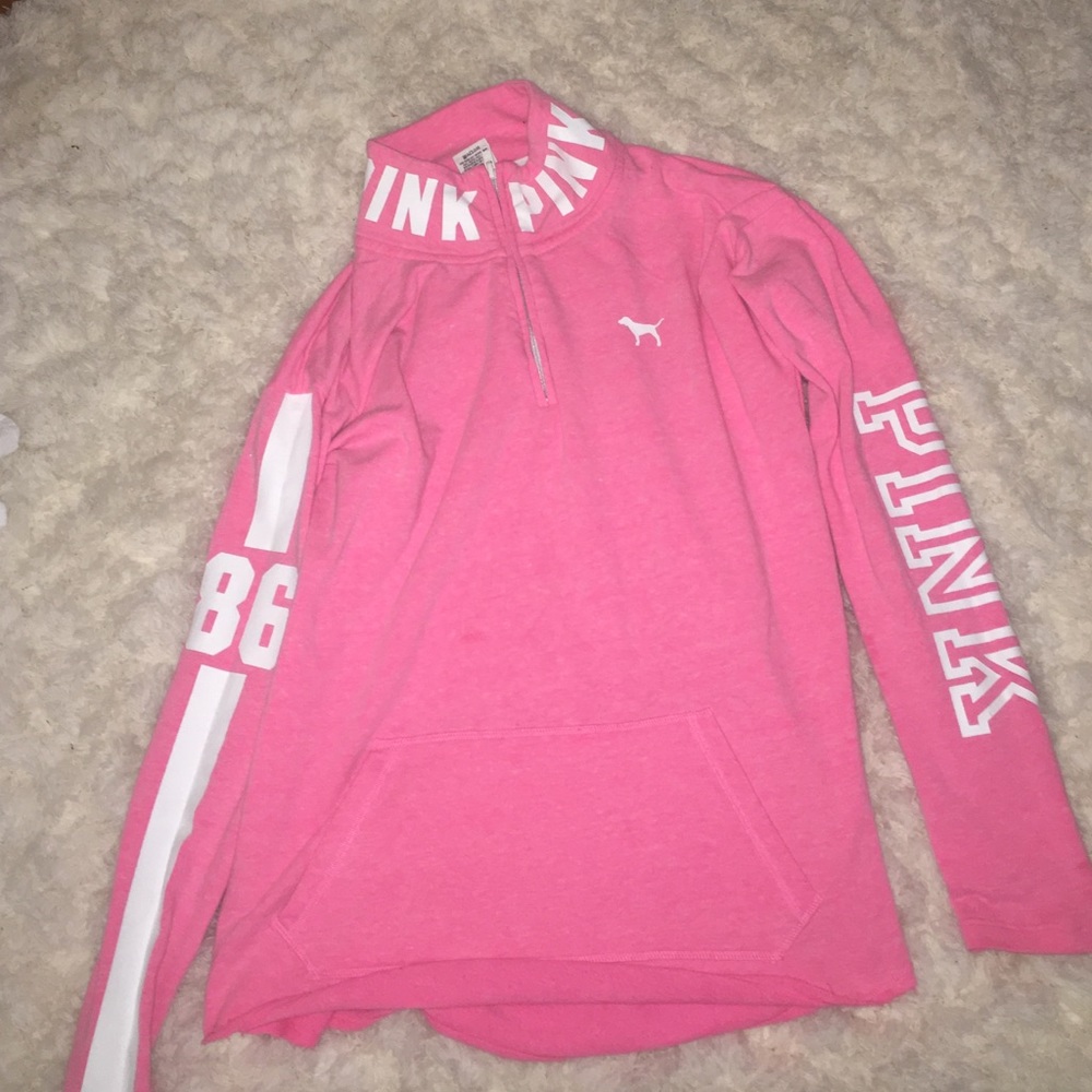 Pink VS Quarter Zip