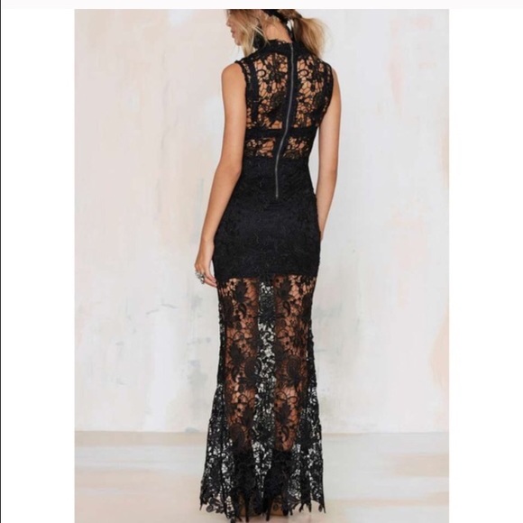 862🐰🖤 lace up your life dress - Picture 3 of 7