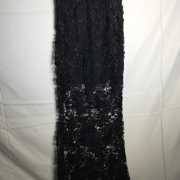 862🐰🖤 lace up your life dress - Picture 5 of 7