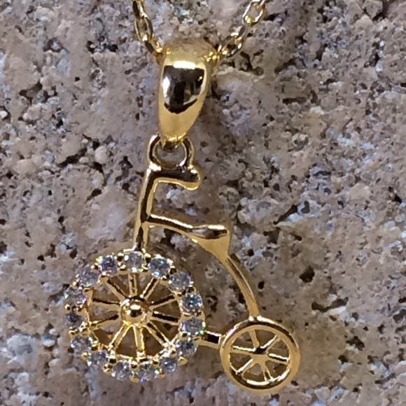 Mini Bicycle Pendant | Great for Girls or Teens - Picture 4 of 8