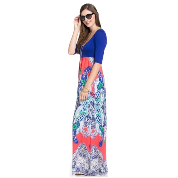 Boho Maxi Dress - Picture 2 of 2