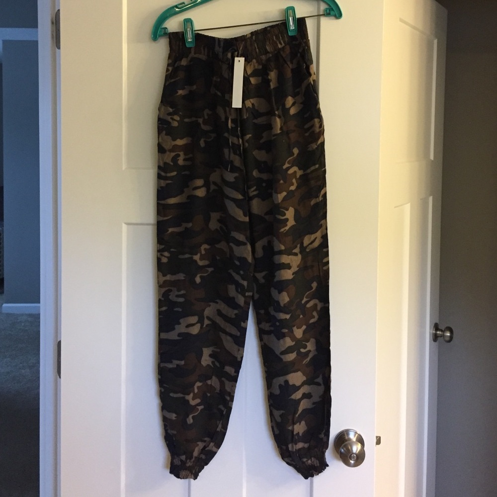 Camo joggers