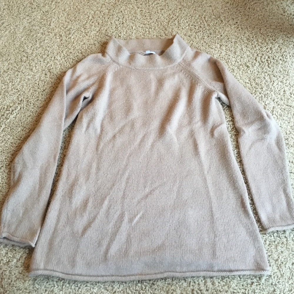 Gap maternity sweater, color is a soft pink