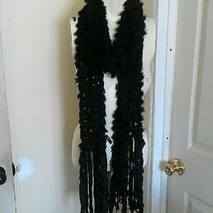 RABBIT FUR WRAP SCARF --8 FEET RABBIT FUR WRAP SCARF --8 FEET