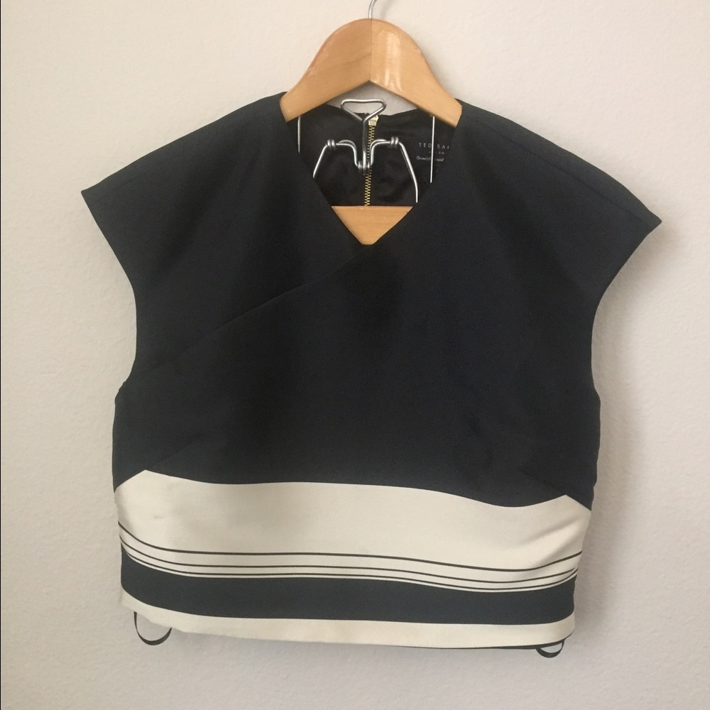 Ted Baker { Formal Crop Top }
