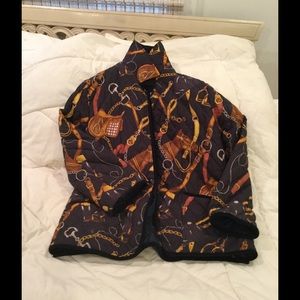 Equestrian quilted jacket