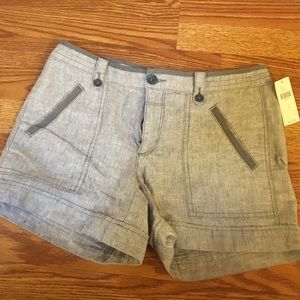 Anthropologie NWT, grey, lightweight shorts!!