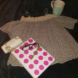 Cold shoulder top by Cozy