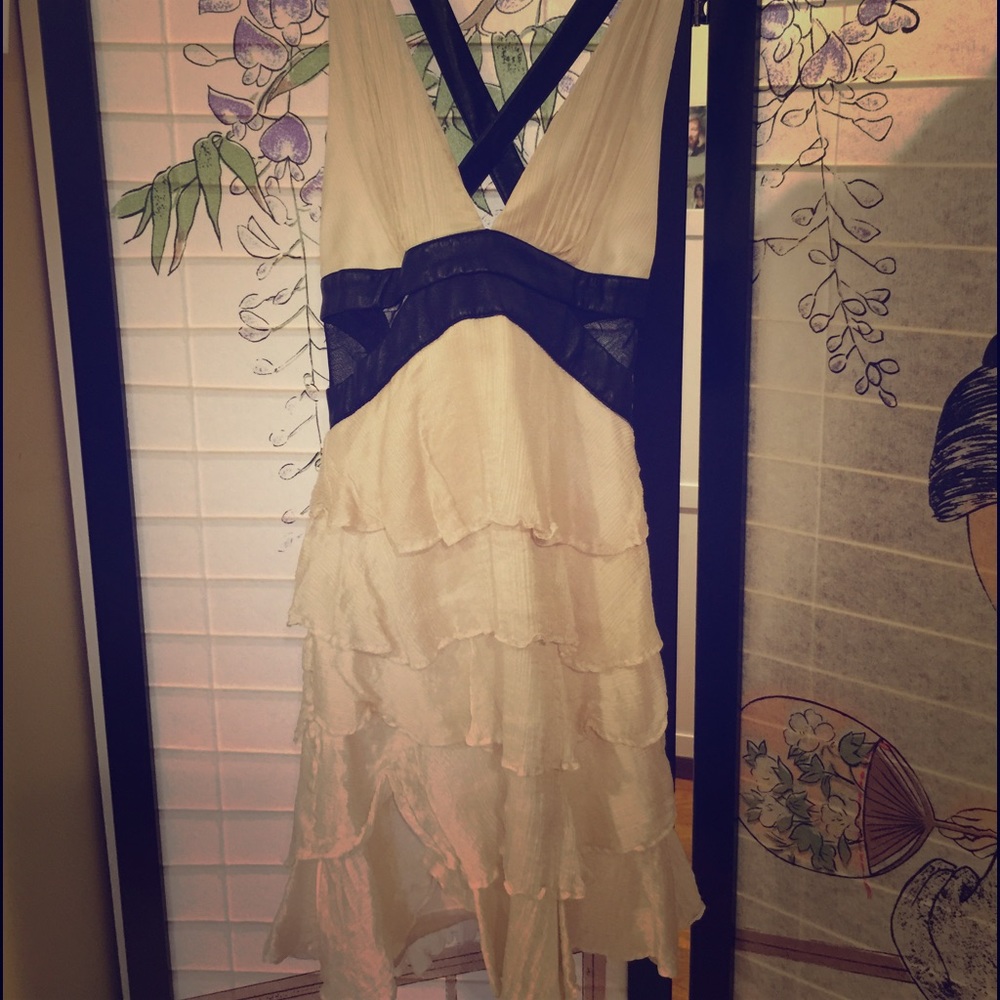 Leather Mesh and Silk