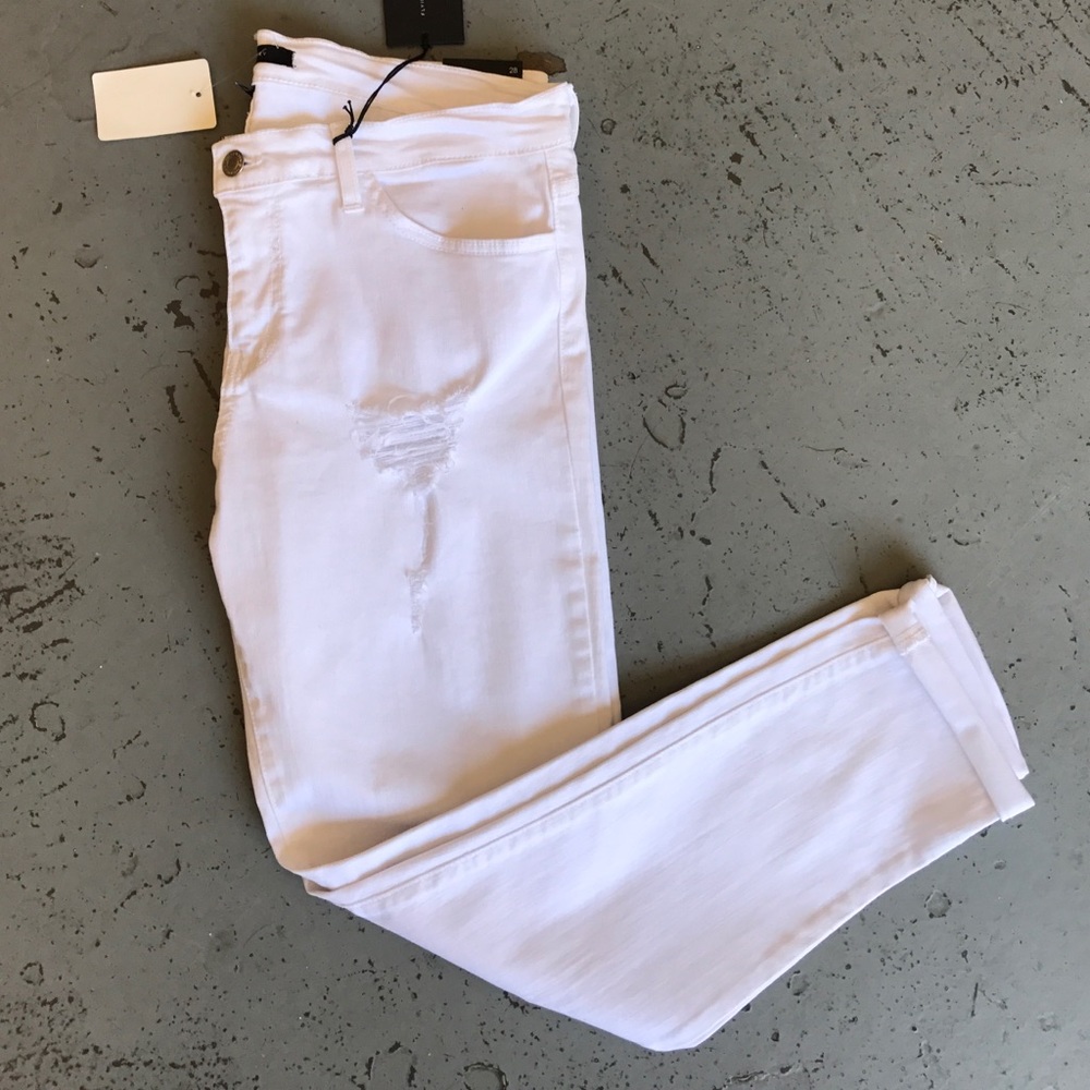 Flying Monkey distressed boyfriend jean