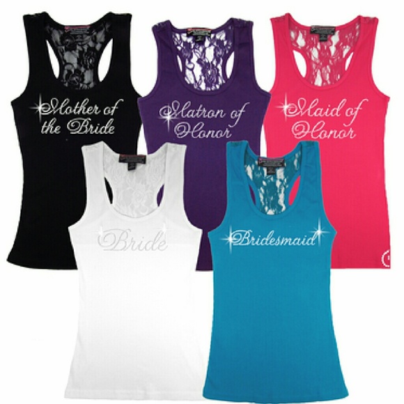 Wedding party tanks - Picture 1 of 1