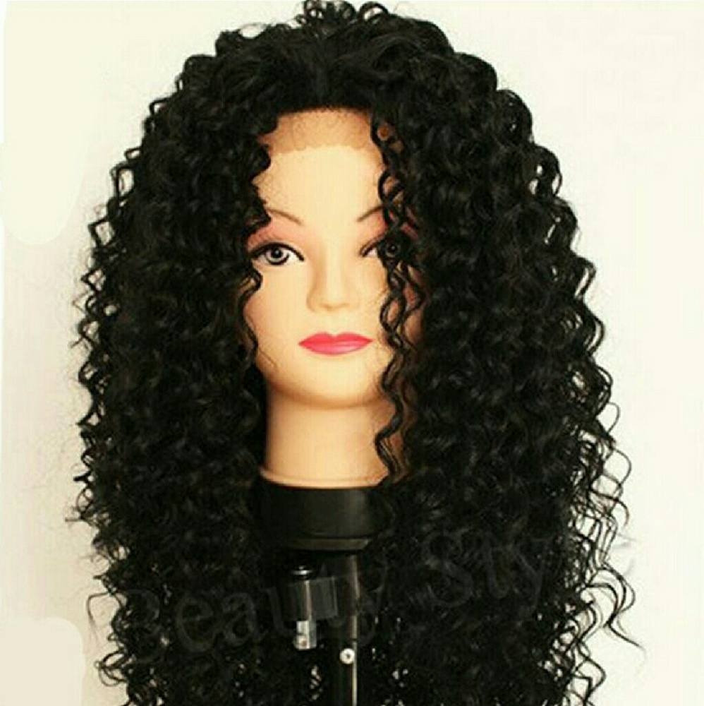 Nice curly wig