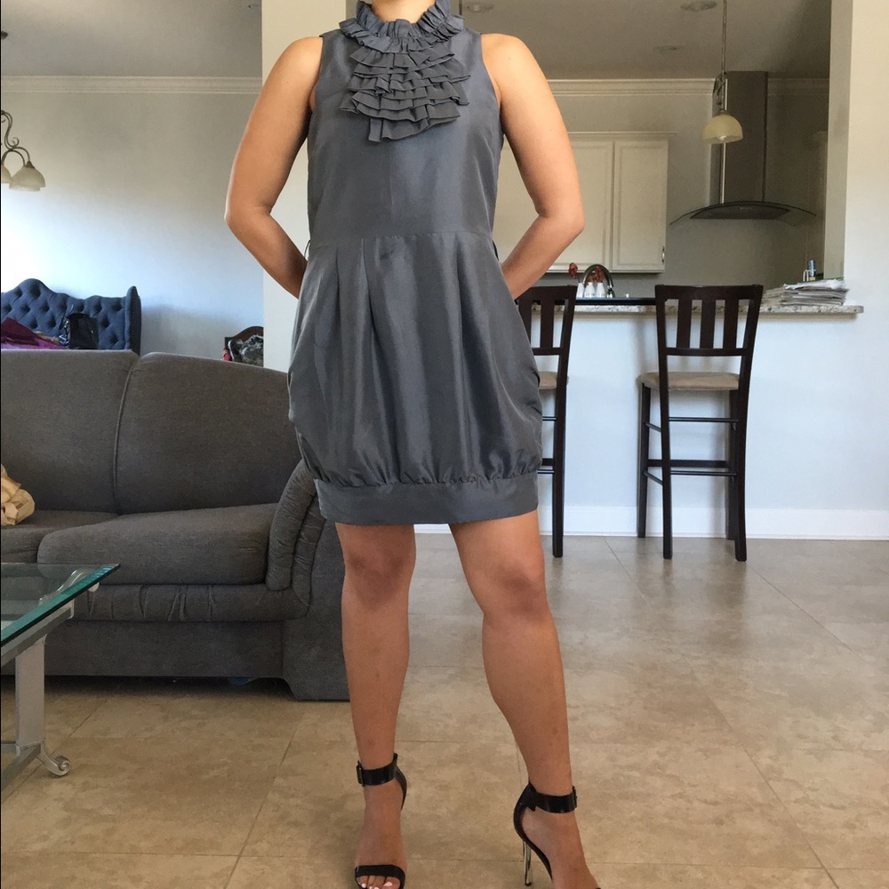 Silver Bubble Cocktail Dress - Twelve byTwelve