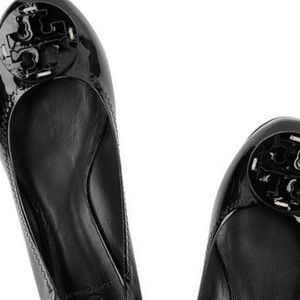 Tory Burch Patent Leather Reva Flats