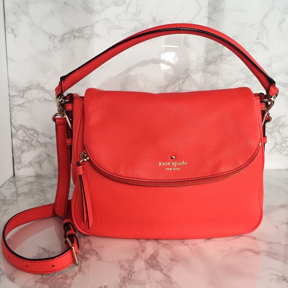 NEW Kate Spade Cobble Hill Small Devin (Geranium)