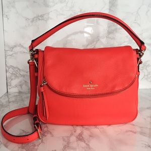 NEW Kate Spade Cobble Hill Small Devin (Geranium)