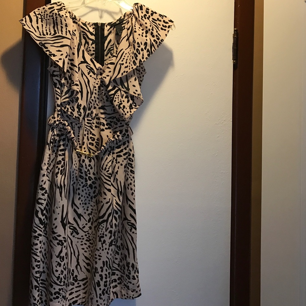 Leopard print H&M dress