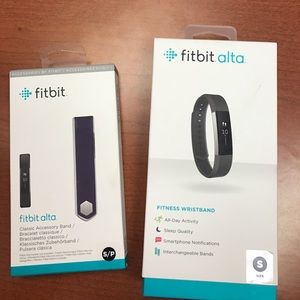 Fitbit Alta with extra band
