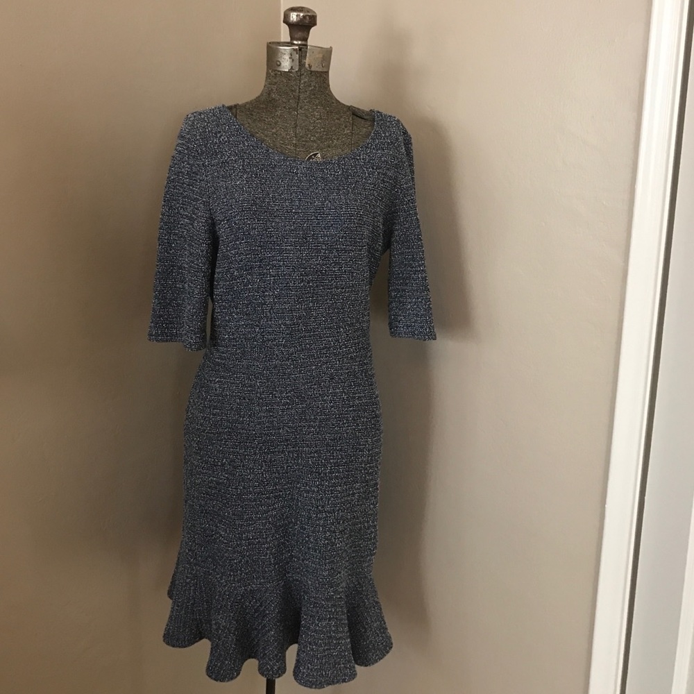Maison Scotch!  Blue/white Petaluma dress.No flaws