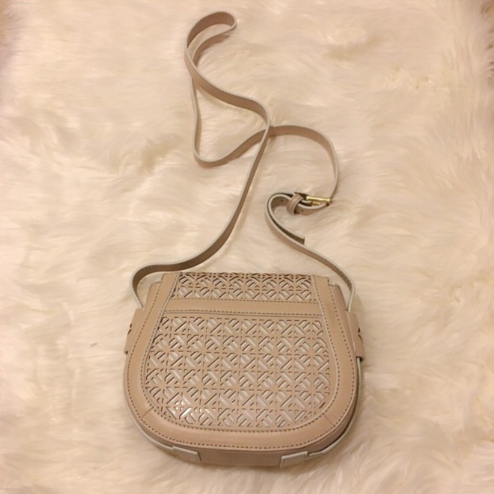 NEED GONE✨Tory Burch Fret T Saddle Bag - Picture 2 of 4