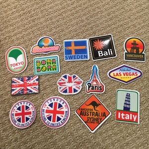 World wide stickers