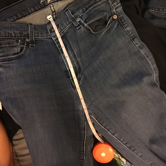 7 For All Man Kind, High Waist, Straight Leg Jeans - Picture 6 of 6