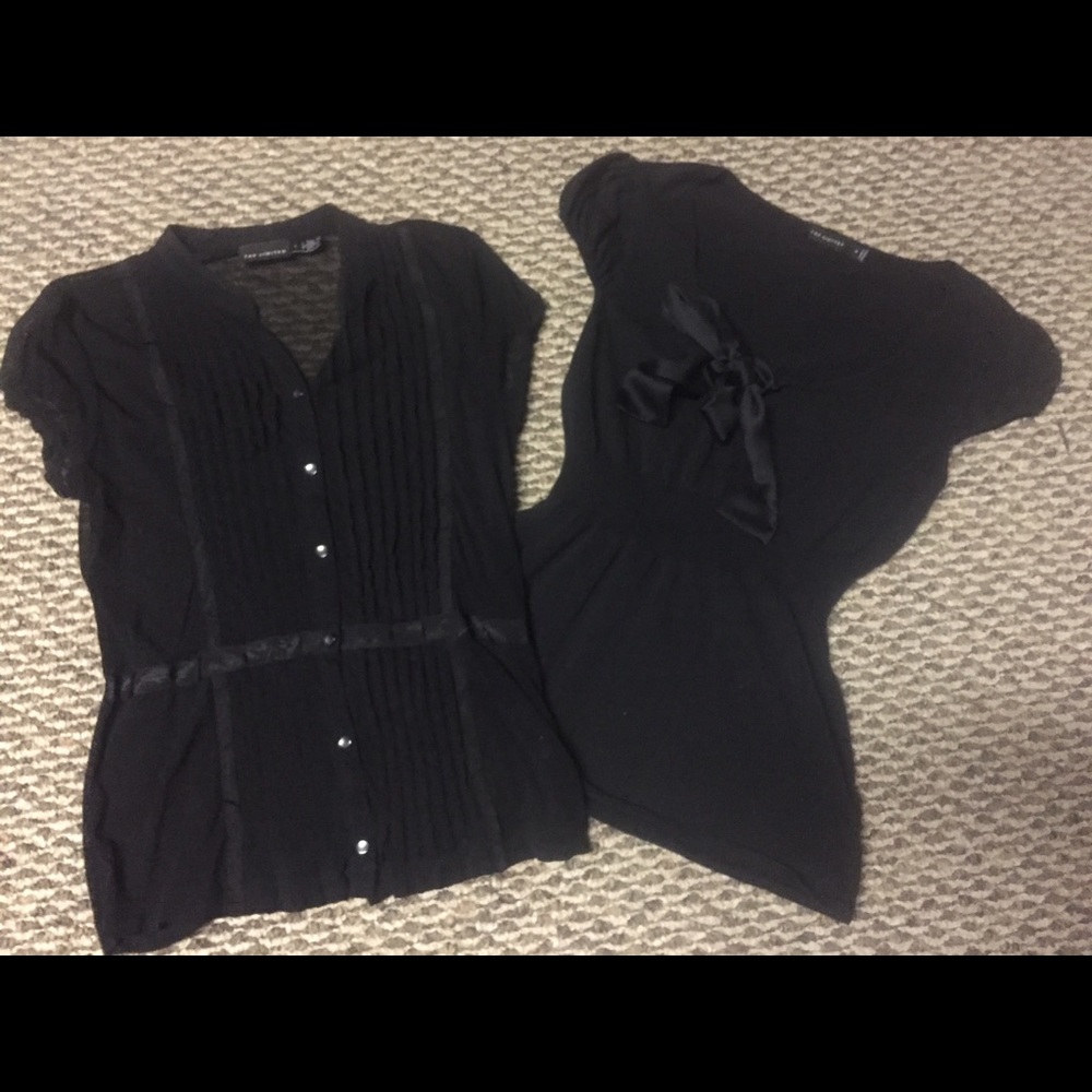 2 Black Tops from The Limited