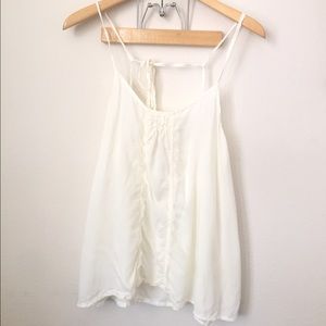Free People { Intimates Back Tie Tank }
