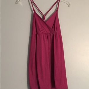 Mudd magenta tunic tank top