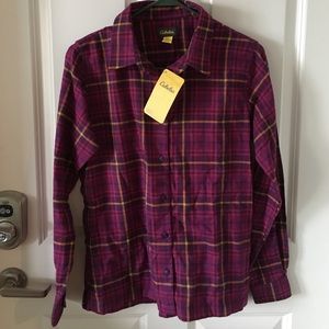 Button-down flannel