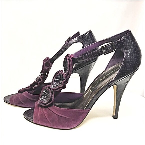 SOLD - STEVE MADDEN LUXE heels - Picture 1 of 4